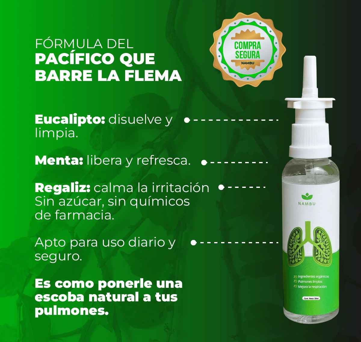 Spray Purificador Pulmonar