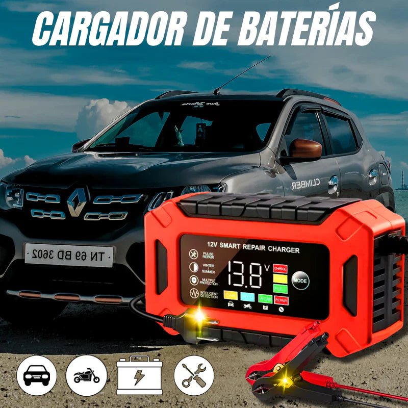 Cargador Inteligente de Baterias de Vehículo