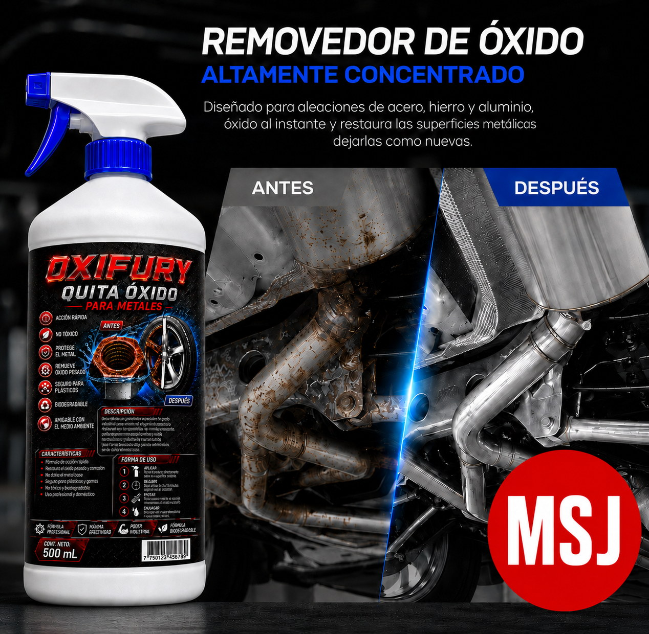 Desincrustante de Óxido Profundo