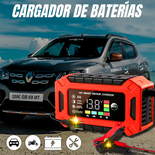 Cargador Inteligente de Baterias de Vehículo