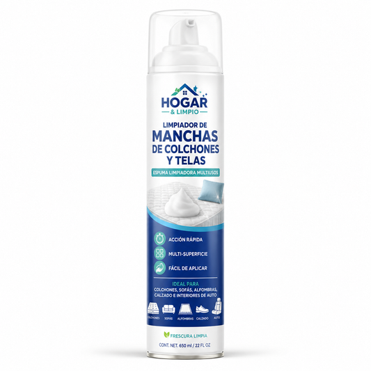 Limpiador de Manchas de Colchones y Telas